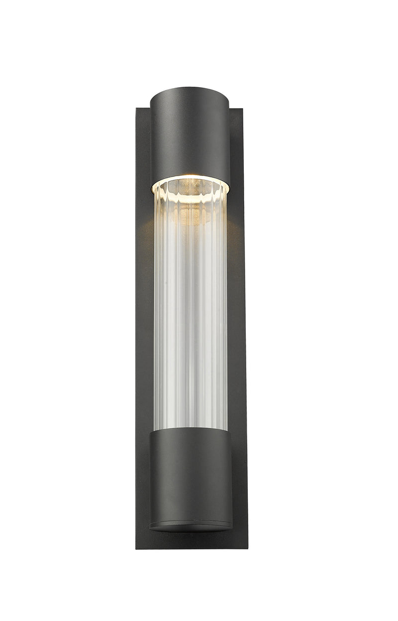 Z-Lite 575M-BK-LED LED Outdoor Wall Mount, Black
