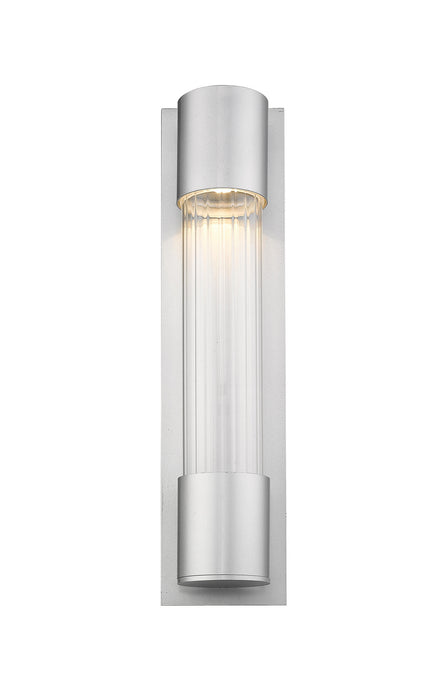 Z-Lite 575M-SL-LED LED Outdoor Wall Mount, Silver