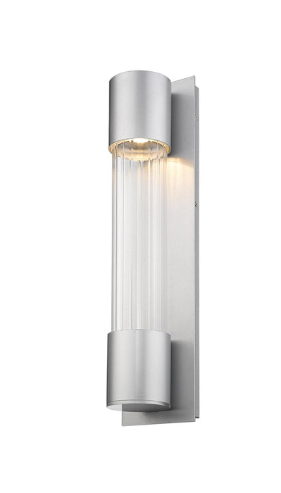 Z-Lite 575M-SL-LED LED Outdoor Wall Mount, Silver