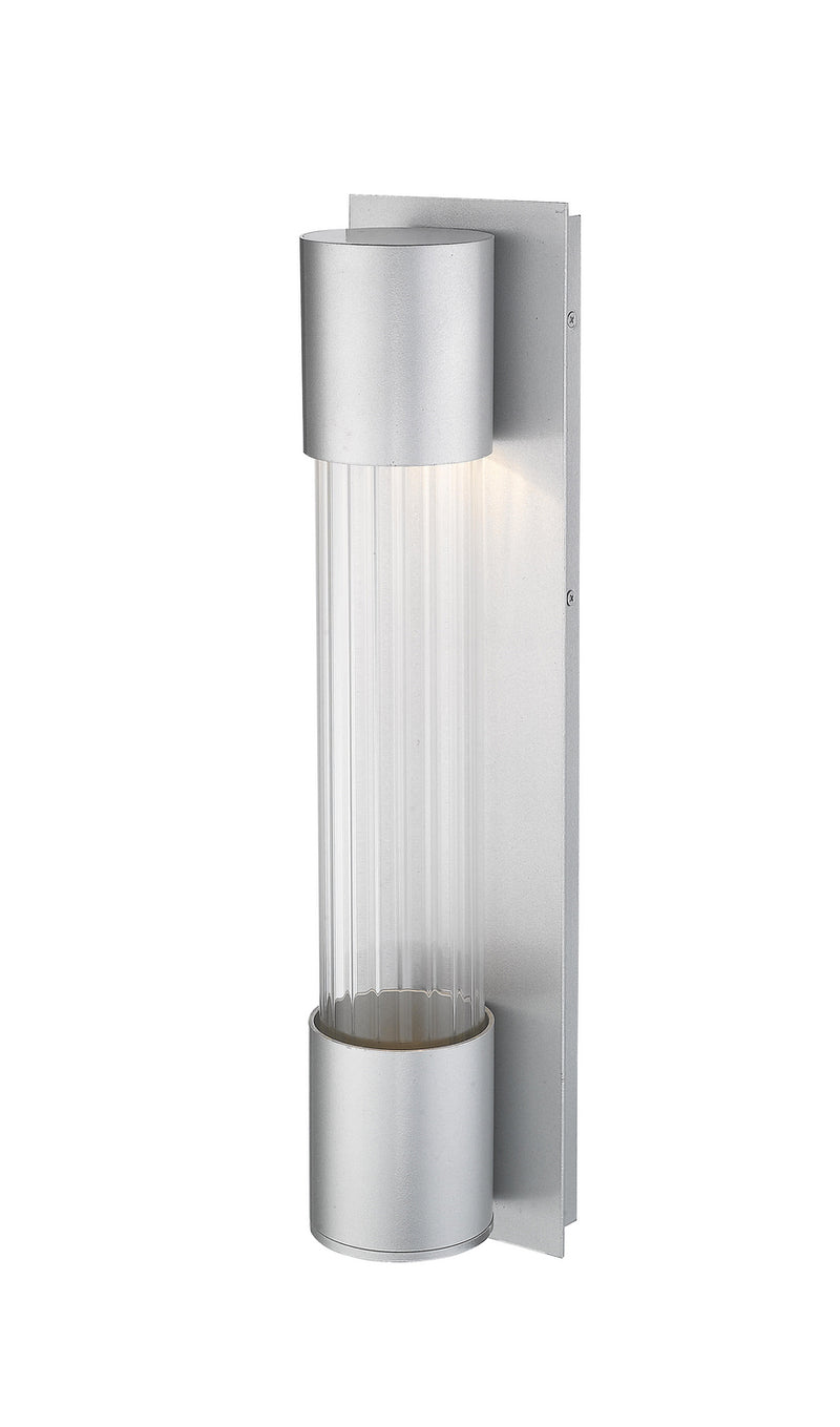 Z-Lite 575M-SL-LED LED Outdoor Wall Mount, Silver