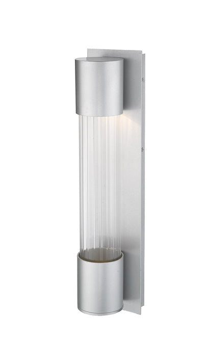 Z-Lite 575M-SL-LED LED Outdoor Wall Mount, Silver