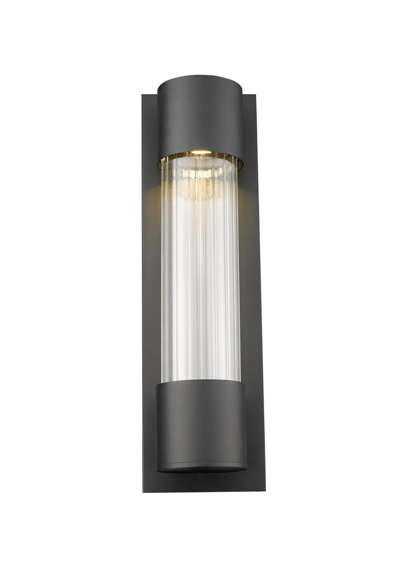 Z-Lite 575S-BK-LED LED Outdoor Wall Mount, Black