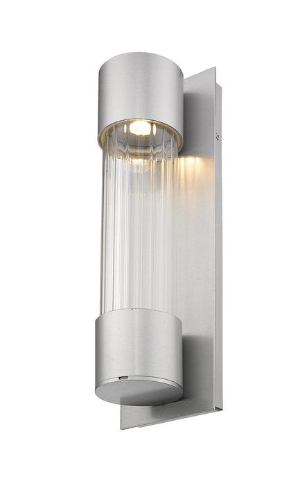 Z-Lite 575S-SL-LED LED Outdoor Wall Mount, Silver