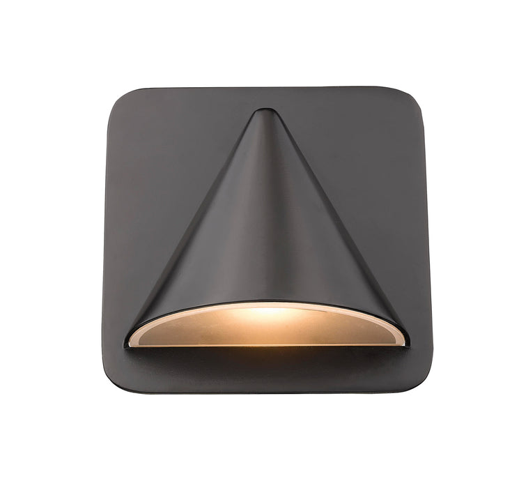 Z-Lite 578ORBZ-LED LED Outdoor Wall Mount, Outdoor Rubbed Bronze