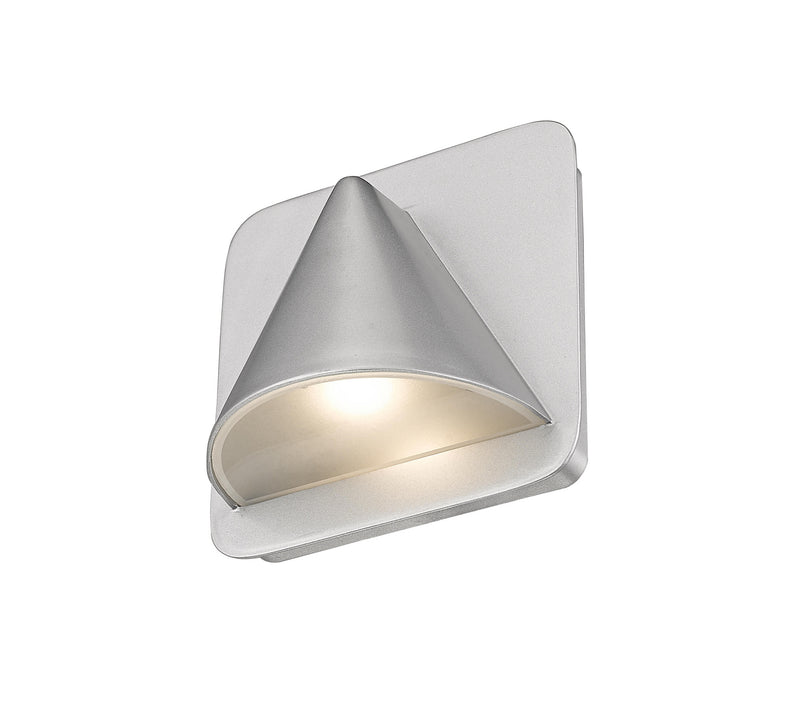 Z-Lite 578SL-LED LED Outdoor Wall Mount, Silver