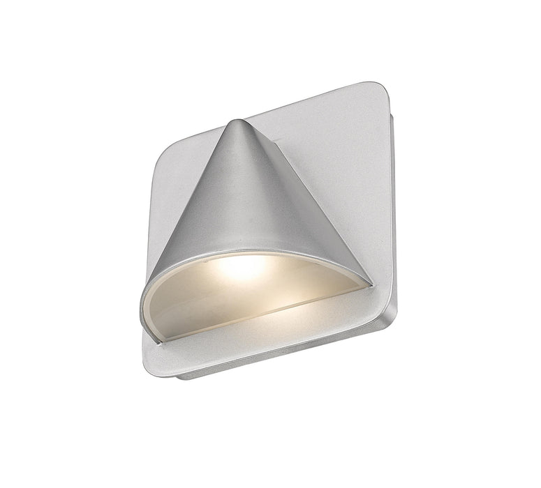 Z-Lite 578SL-LED LED Outdoor Wall Mount, Silver