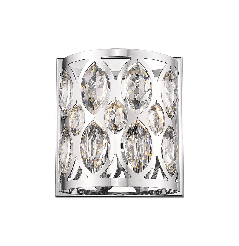 Z-Lite 6010-2S-CH Two Light Wall Sconce, Chrome