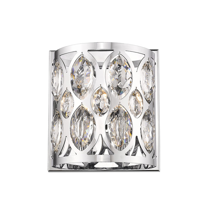 Z-Lite 6010-2S-CH Two Light Wall Sconce, Chrome