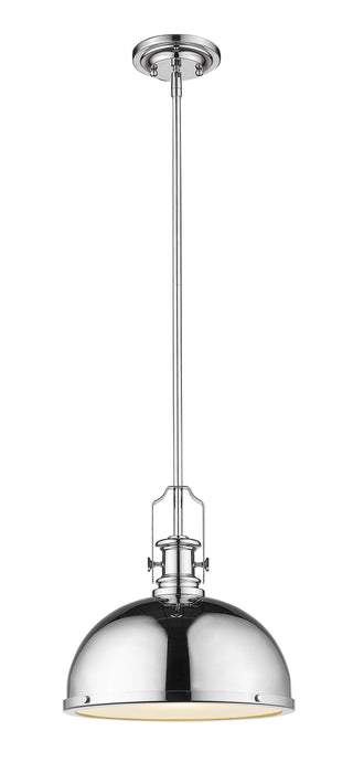 Z-Lite 725P12-CH One Light Pendant, Chrome