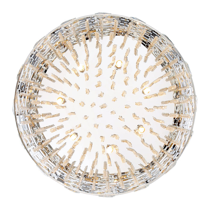 Z-Lite 912P24-CH Seven Light Chandelier, Chrome