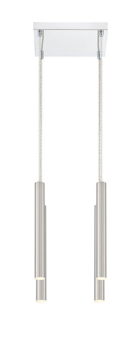 Z-Lite 917MP12-BN-LED-4SCH LED Chandelier, Chrome