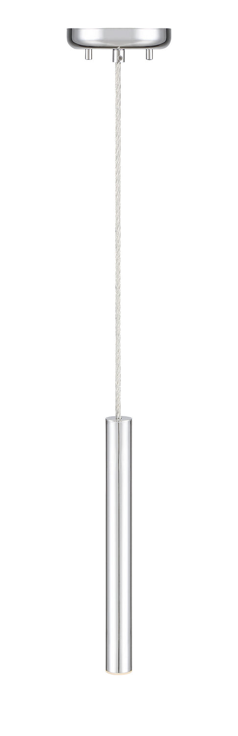 Z-Lite 917MP12-CH-LED LED Pendant, Chrome