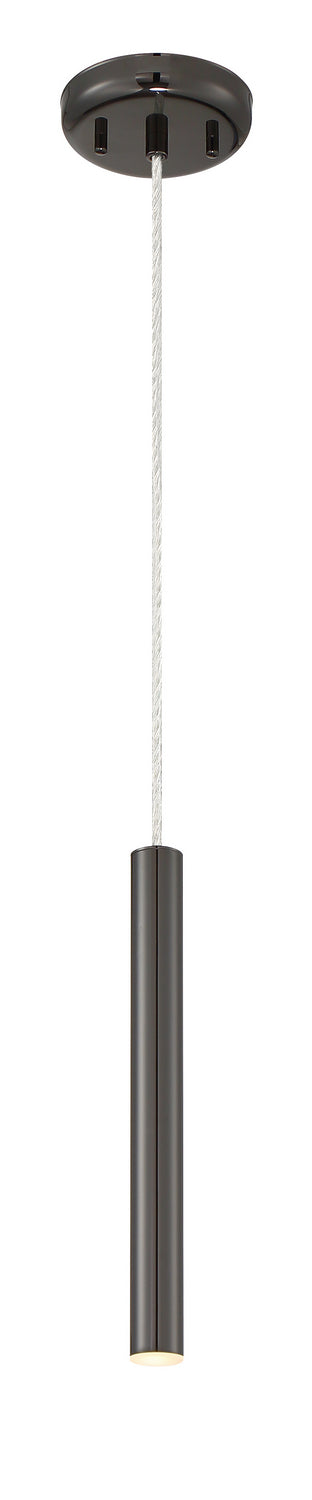 Z-Lite 917MP12-PBL-LED LED Pendant, Pearl Black