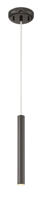 Z-Lite 917MP12-PBL-LED LED Pendant, Pearl Black