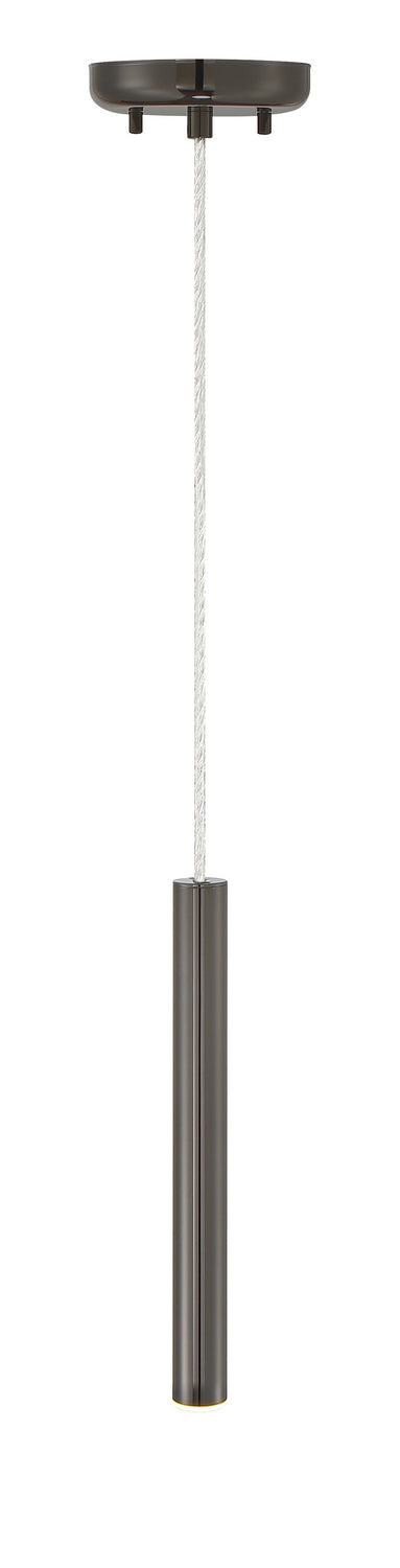 Z-Lite 917MP12-PBL-LED LED Pendant, Pearl Black