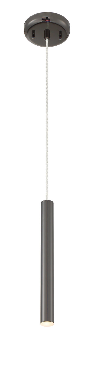 Z-Lite 917MP12-PBL-LED LED Pendant, Pearl Black