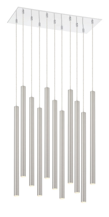 Z-Lite 917MP24-BN-LED-11LCH LED Chandelier, Chrome