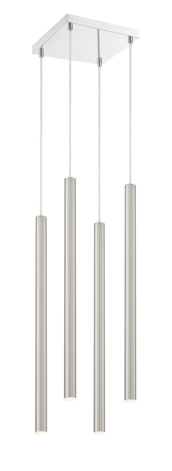 Z-Lite 917MP24-BN-LED-4SCH LED Chandelier, Chrome