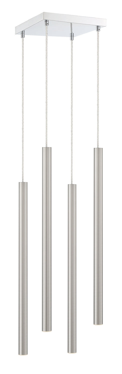 Z-Lite 917MP24-BN-LED-4SCH LED Chandelier, Chrome