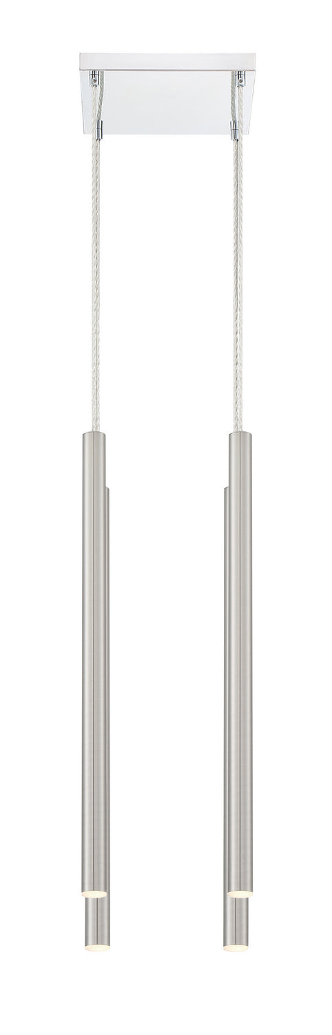 Z-Lite 917MP24-BN-LED-4SCH LED Chandelier, Chrome
