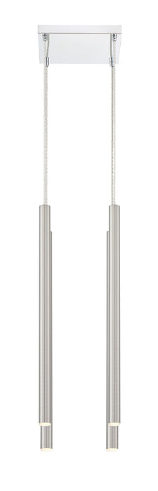 Z-Lite 917MP24-BN-LED-4SCH LED Chandelier, Chrome