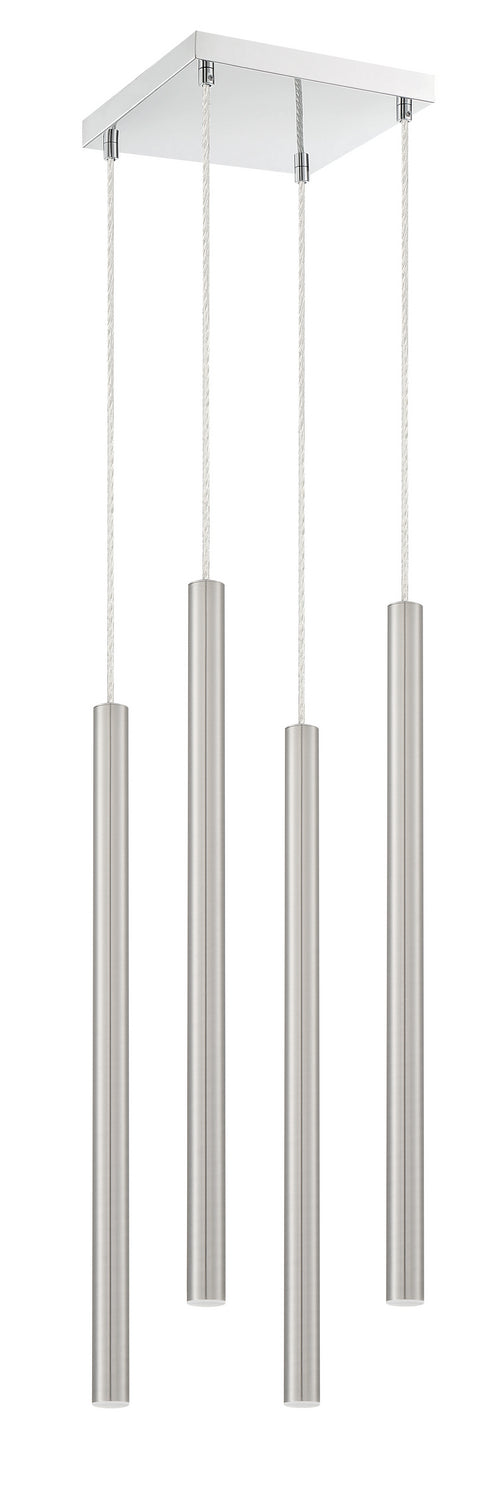 Z-Lite 917MP24-BN-LED-4SCH LED Chandelier, Chrome