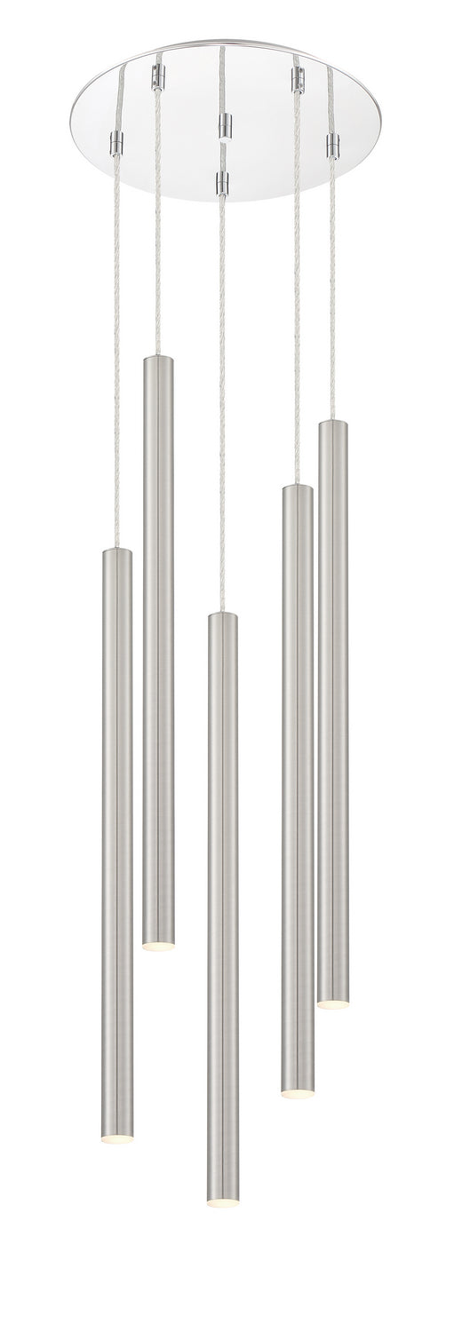 Z-Lite 917MP24-BN-LED-5RCH LED Chandelier, Chrome