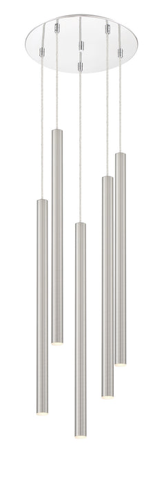 Z-Lite 917MP24-BN-LED-5RCH LED Chandelier, Chrome