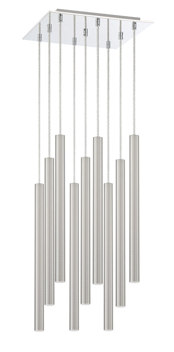 Z-Lite 917MP24-BN-LED-9SCH LED Chandelier, Chrome