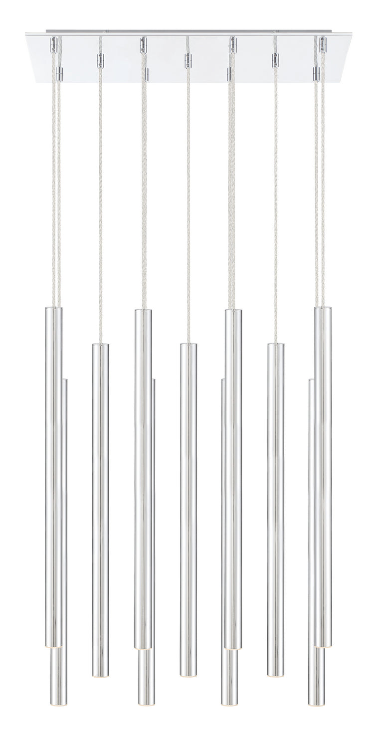 Z-Lite 917MP24-CH-LED-11LCH LED Chandelier, Chrome