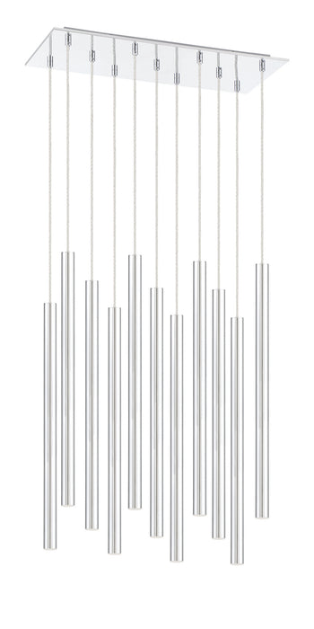 Z-Lite 917MP24-CH-LED-11LCH LED Chandelier, Chrome