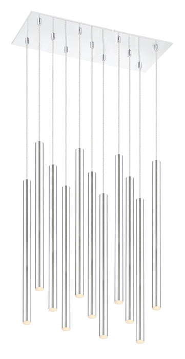 Z-Lite 917MP24-CH-LED-11LCH LED Chandelier, Chrome