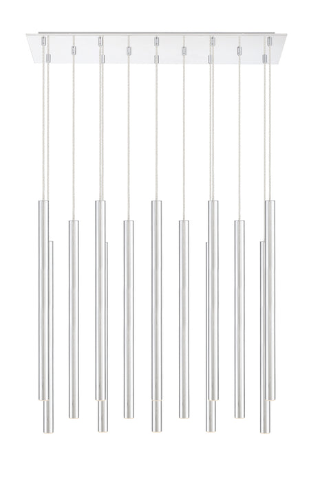 Z-Lite 917MP24-CH-LED-14LCH LED Chandelier, Chrome