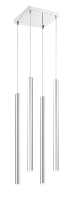 Z-Lite 917MP24-CH-LED-4SCH LED Chandelier, Chrome