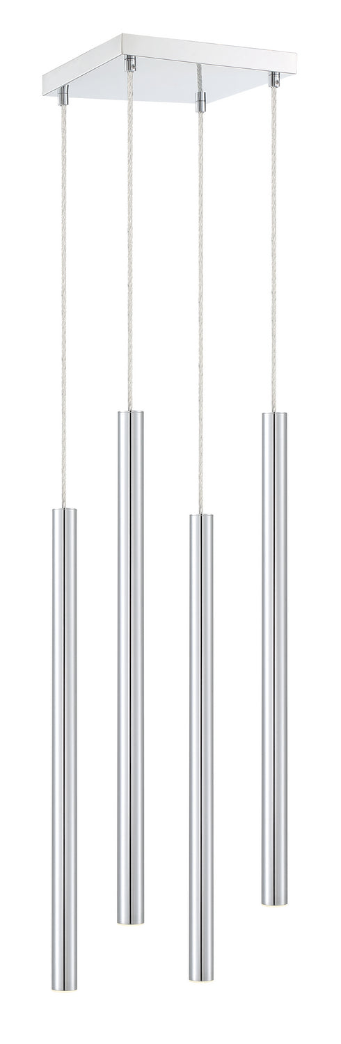 Z-Lite 917MP24-CH-LED-4SCH LED Chandelier, Chrome