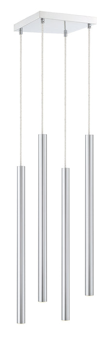 Z-Lite 917MP24-CH-LED-4SCH LED Chandelier, Chrome