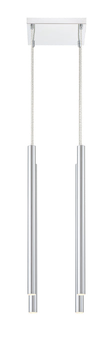Z-Lite 917MP24-CH-LED-4SCH LED Chandelier, Chrome