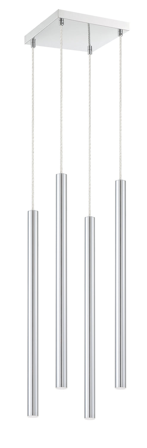 Z-Lite 917MP24-CH-LED-4SCH LED Chandelier, Chrome