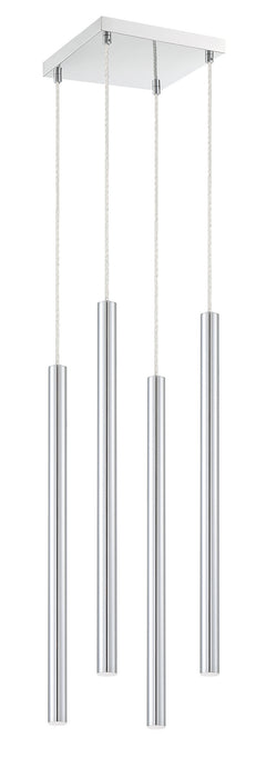 Z-Lite 917MP24-CH-LED-4SCH LED Chandelier, Chrome