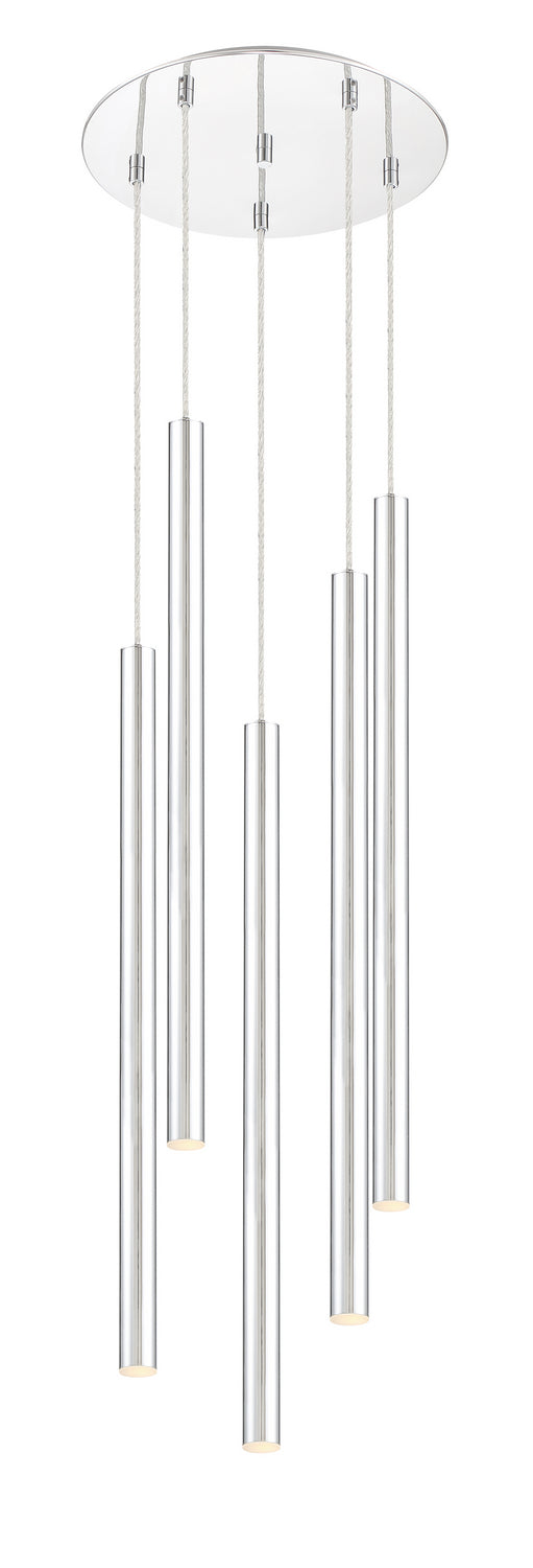 Z-Lite 917MP24-CH-LED-5RCH LED Chandelier, Chrome