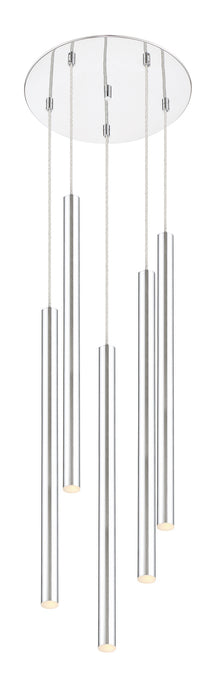 Z-Lite 917MP24-CH-LED-5RCH LED Chandelier, Chrome