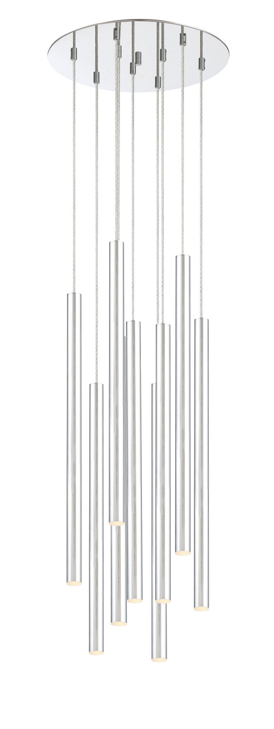 Z-Lite 917MP24-CH-LED-9RCH LED Chandelier, Chrome