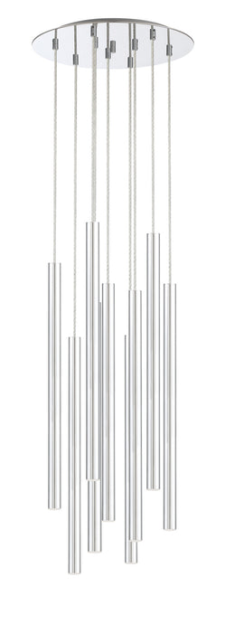 Z-Lite 917MP24-CH-LED-9RCH LED Chandelier, Chrome