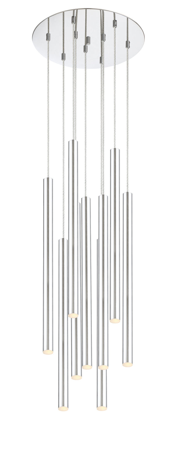 Z-Lite 917MP24-CH-LED-9RCH LED Chandelier, Chrome