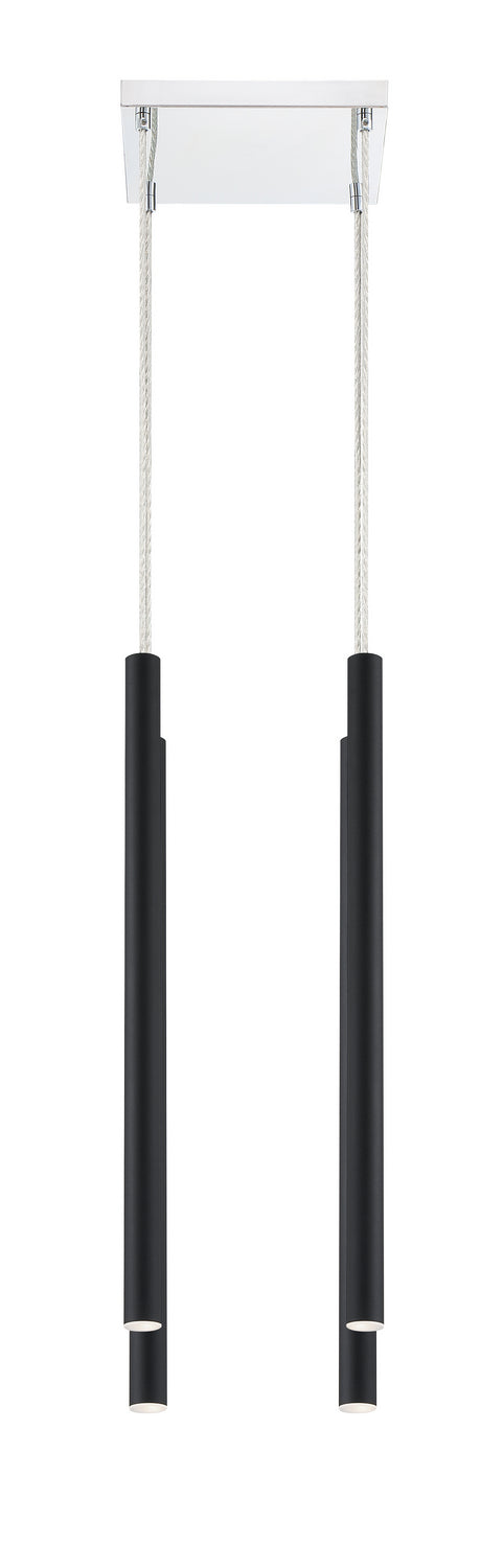 Z-Lite 917MP24-MB-LED-4SCH LED Chandelier, Chrome