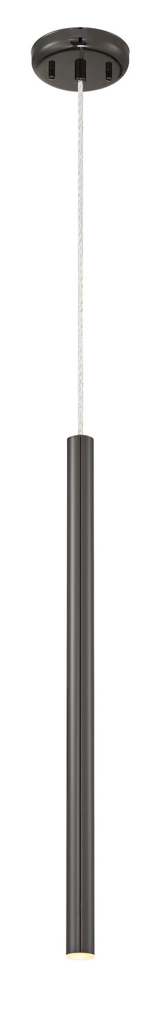 Z-Lite 917MP24-PBL-LED LED Pendant, Pearl Black
