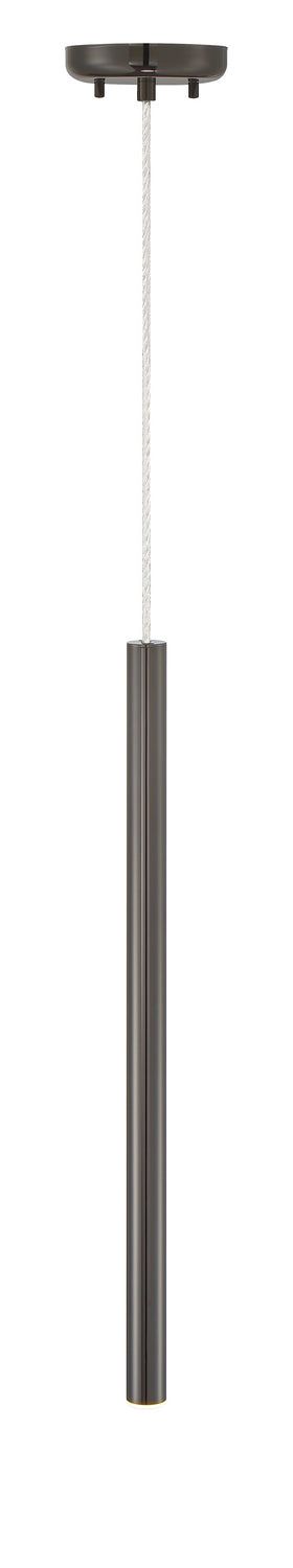 Z-Lite 917MP24-PBL-LED LED Pendant, Pearl Black