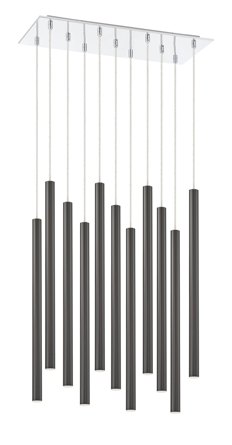 Z-Lite 917MP24PBL-LED-11LCH LED Chandelier, Chrome