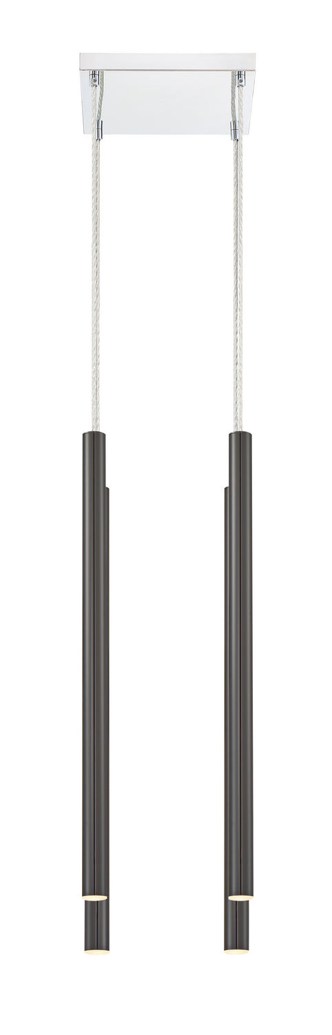 Z-Lite 917MP24-PBL-LED-4SCH LED Chandelier, Chrome