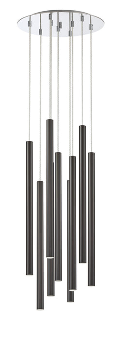 Z-Lite 917MP24-PBL-LED-9RCH LED Chandelier, Chrome